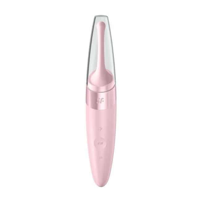 Satisfyer Twirling Delight 16cm Hồng Quay Tròn Điểm G Thăng Hoa