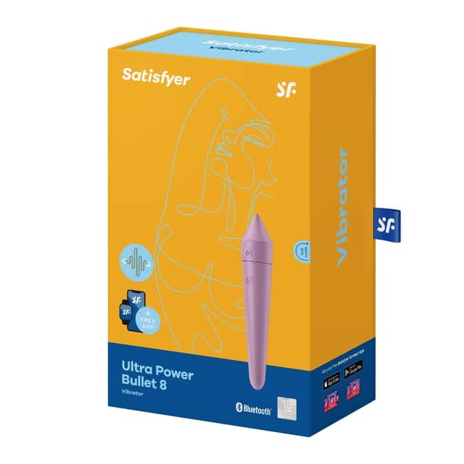 Satisfyer Bullet 8 Tím App Siêu Mạnh Nhỏ