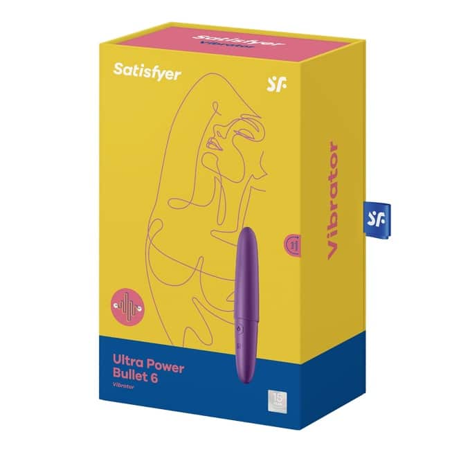 Satisfyer Bullet 6 Siêu Mạnh Tím Siêu Khoái Lạc