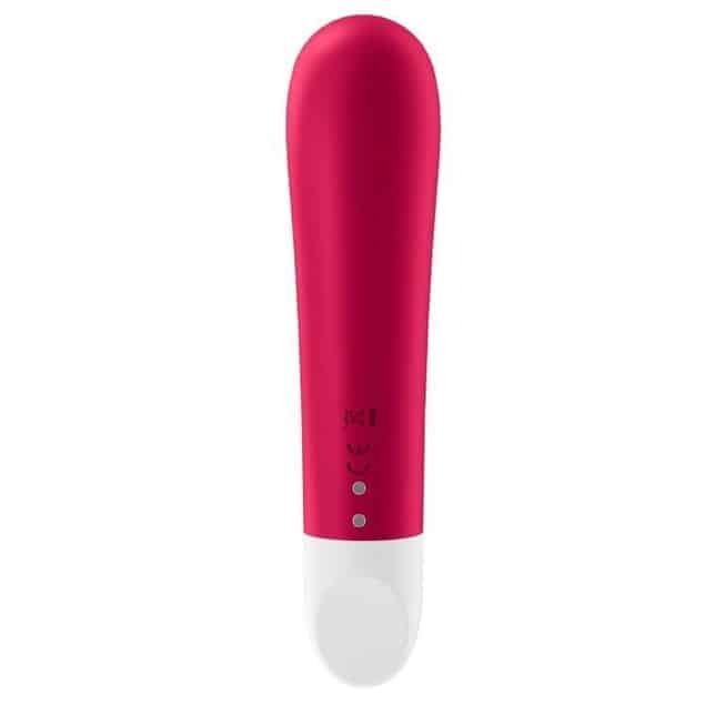 Satisfyer Bullet 1 Rung Đỏ Siêu Mạnh Pin Sạc Đa Tốc