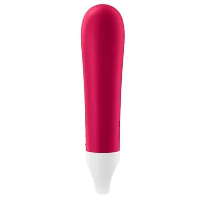Satisfyer Bullet 1 Rung Đỏ Siêu Mạnh Pin Sạc Đa Tốc