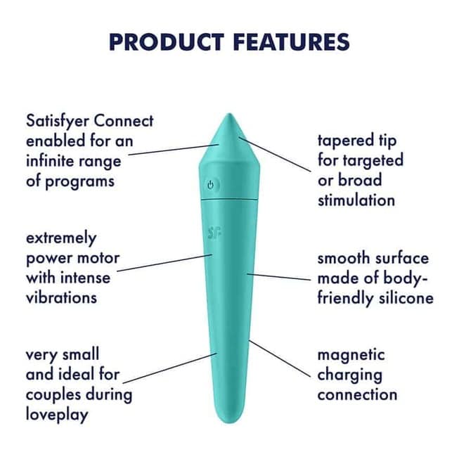 Satisfyer Bullet 8 Xanh Dương Rung Đỉnh