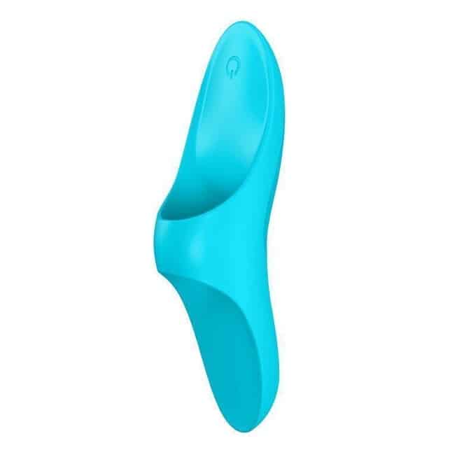 Vibrô ngón Satisfyer Teaser xanh ngọc kích thích