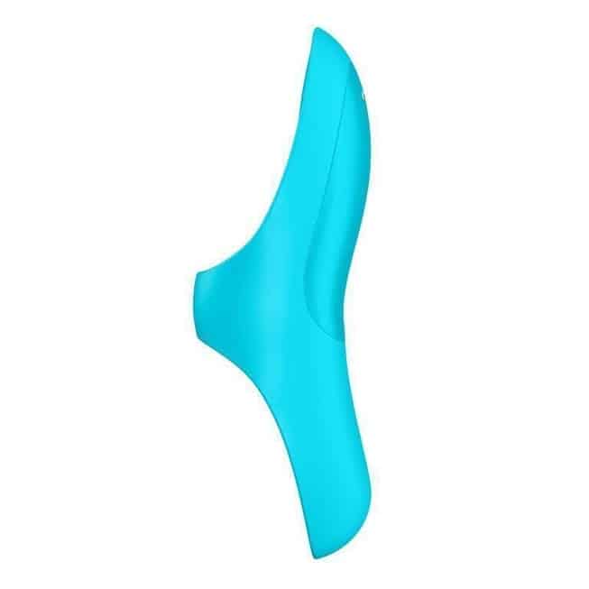 Vibrô ngón Satisfyer Teaser xanh ngọc kích thích