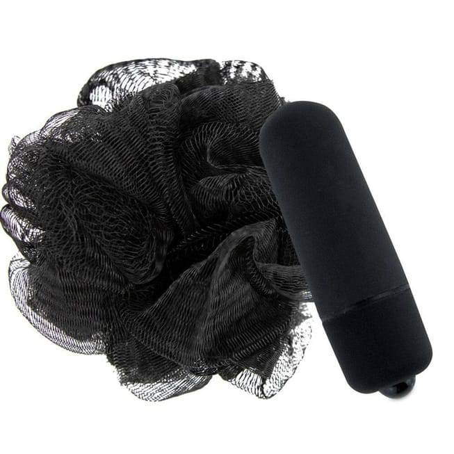 Big Teaze Bath Sponge Đen Rung Tắm Thơm Tho