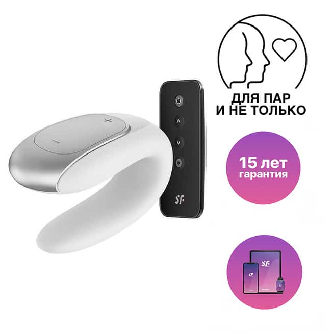Satisfyer Double Fun Cặp Đôi Rung Từ Xa Siêu Vui