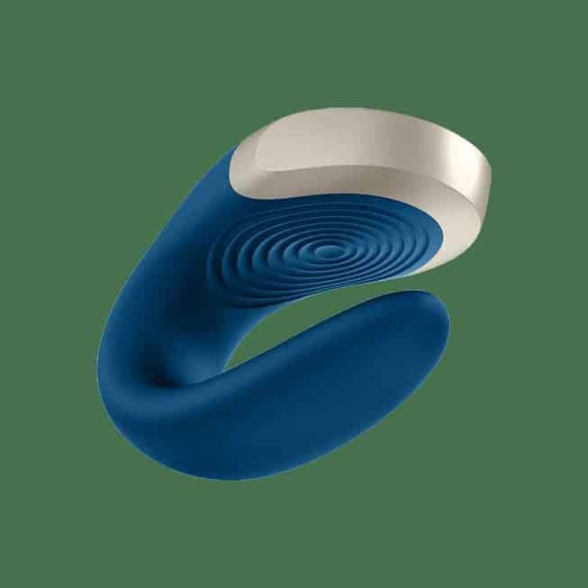 Satisfyer Double Love Xanh Remote Cặp Đôi