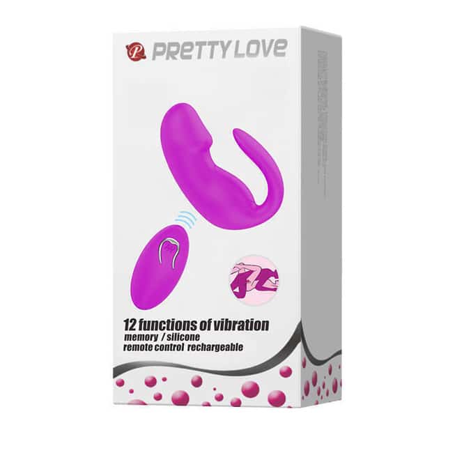 Pretty Love couple remote fuchsia rung đôi 9.7cm