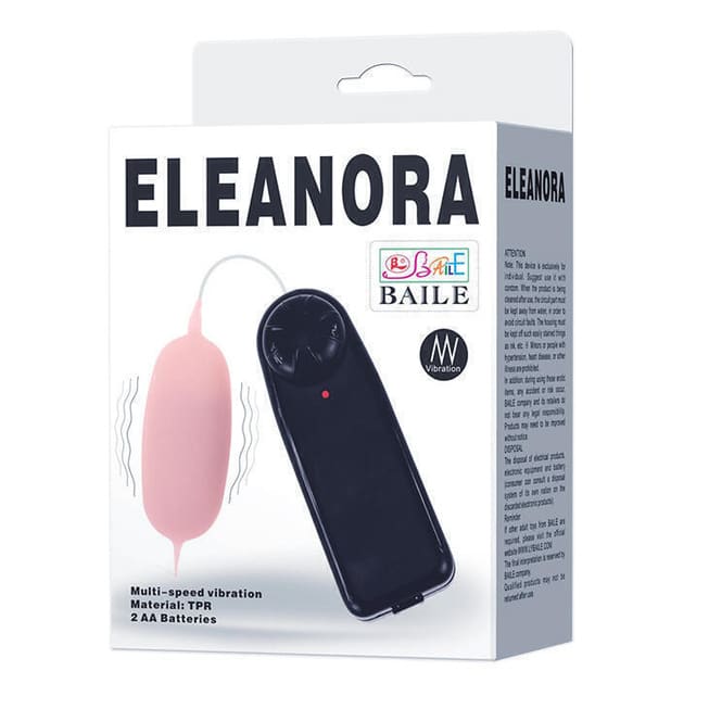 Vibro Egg Baile Eleanora Remote Hồng Gây Nghiện