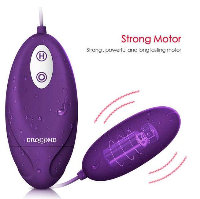 Erocom Lyra Solo Tím Vibroegg Remote Rung Đa Dạng