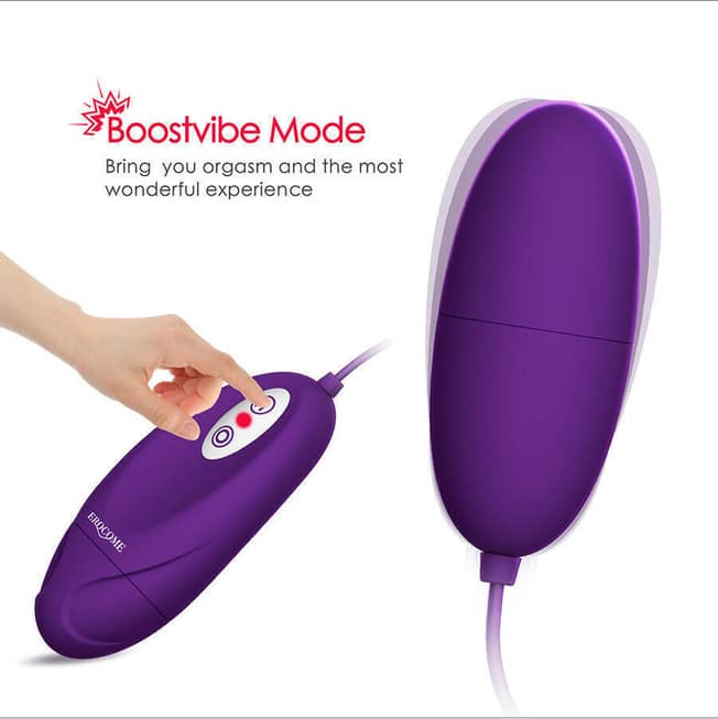Erocom Lyra Solo Tím Vibroegg Remote Rung Đa Dạng