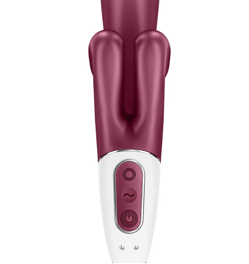 Satisfyer Rabbit Vibrator Đỏ Rung Mạnh Chống Nước