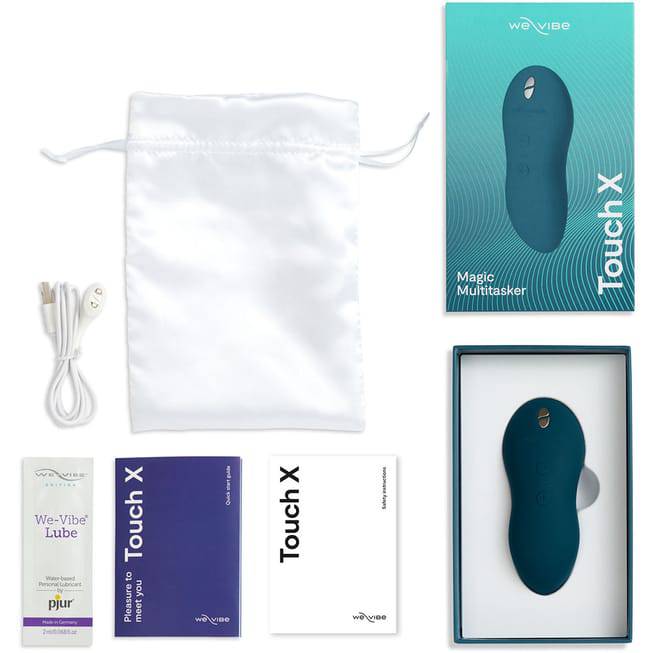 We-Vibe Touch X Mini Vibrator Xanh Nhỏ Nhạy 10 Chế Độ
