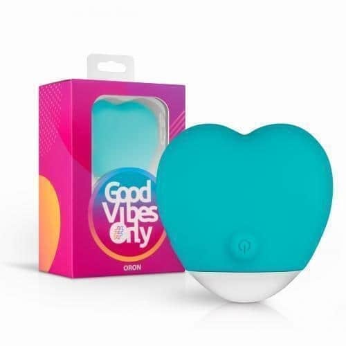 Rung Tim Oron Good Vibes Xanh Ngọc 6.5cm Tuyệt Đối