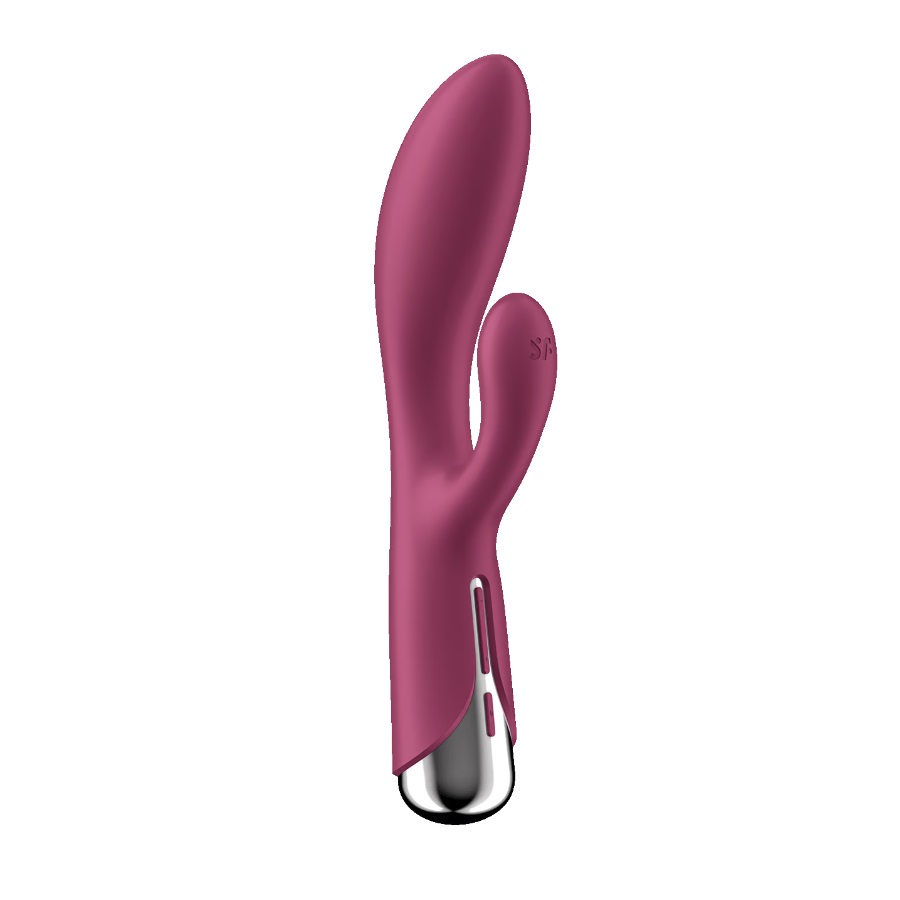 Satisfyer Spinning Rabbit Đỏ Xoay Rung 20cm Đam Mê