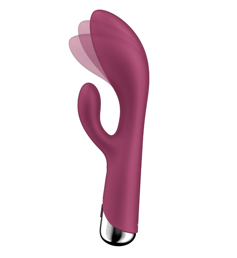 Satisfyer Spinning Rabbit Đỏ Xoay Rung 20cm Đam Mê