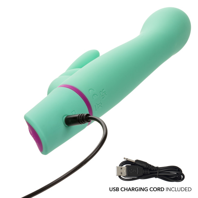 Thỏ G-spot CEN Love Bunny xanh 19cm rung mạnh Mỹ