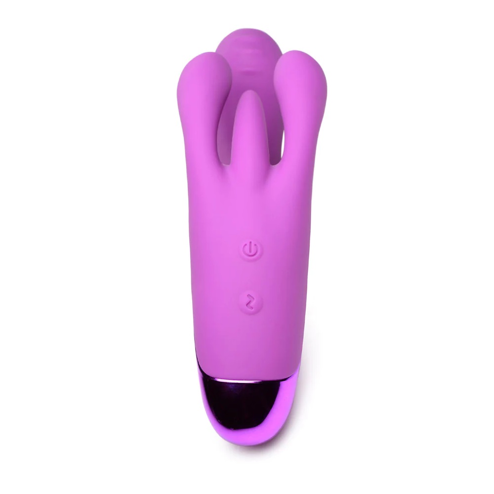 Bang! Vibrator Thỏ Ba Đầu Tím Siêu Đỉnh