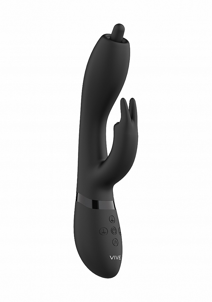 Vive Nilo Thỏ Vib Đen Quay 22cm Siêu Mạnh 
