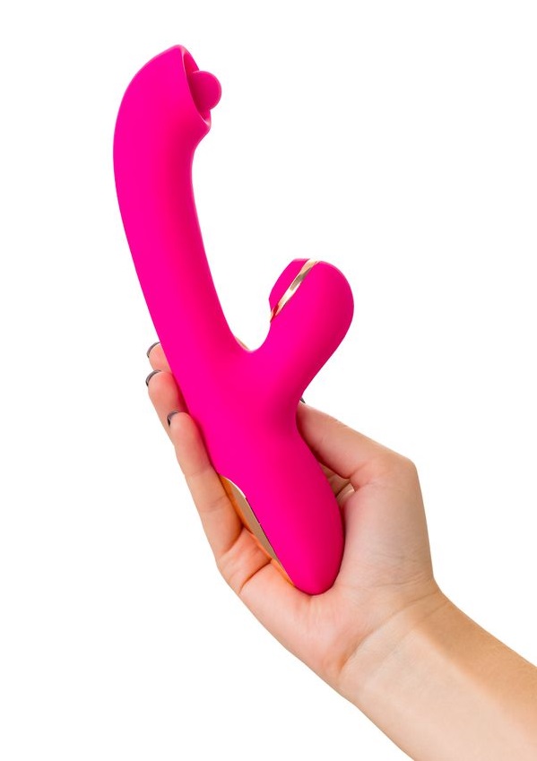 JOS Rolli Ball Rabbit Vibe Hồng 3.5cm Quay Lăn Sướng Điên