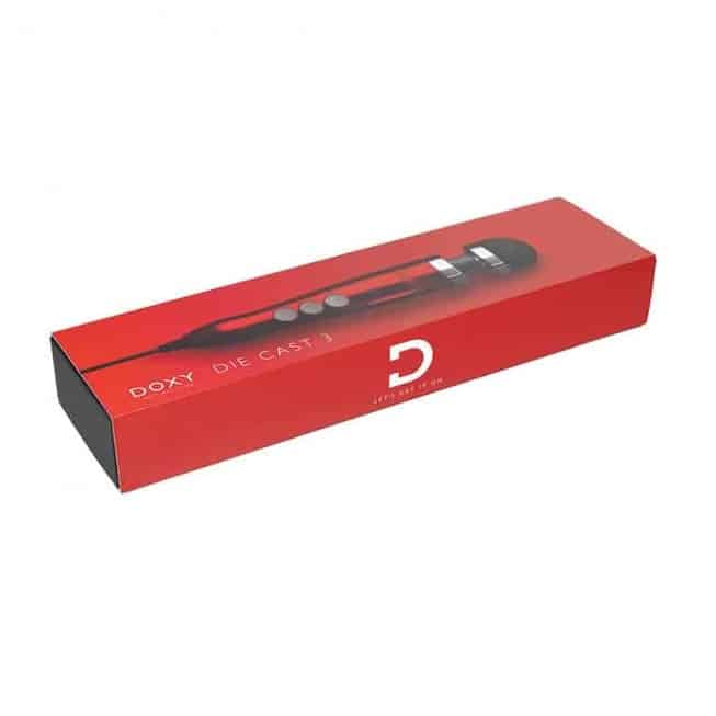 Doxy Die Cast 3 Massage Đỏ Mạnh Mẽ