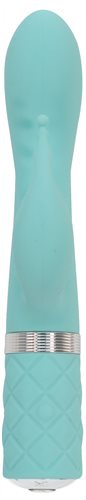 Thỏ Pillow Talk Kinky Xanh 21.5cm Rung Mềm
