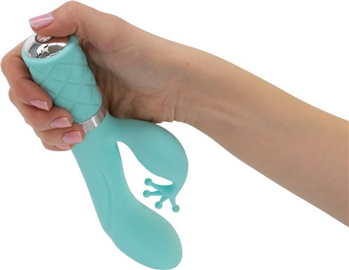 Thỏ Pillow Talk Kinky Xanh 21.5cm Rung Mềm