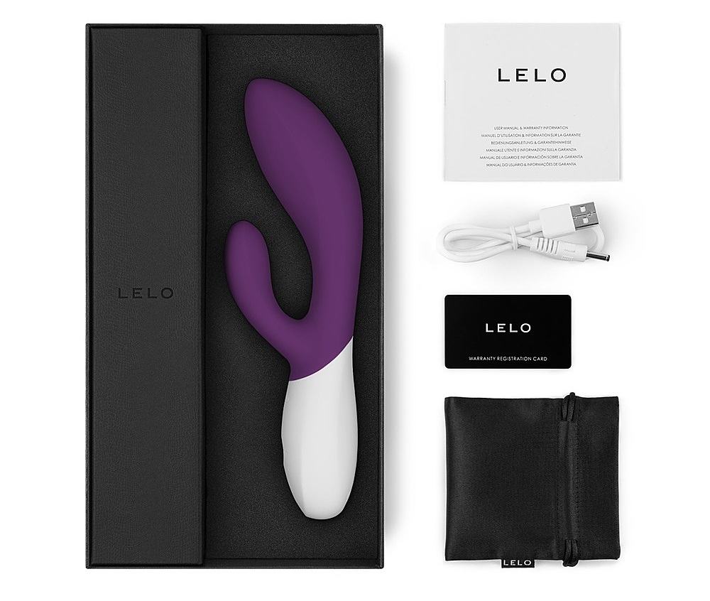 Lelo Ina Wave 2 Tím G-Spot Clit WaveMotion Thăng Hoa