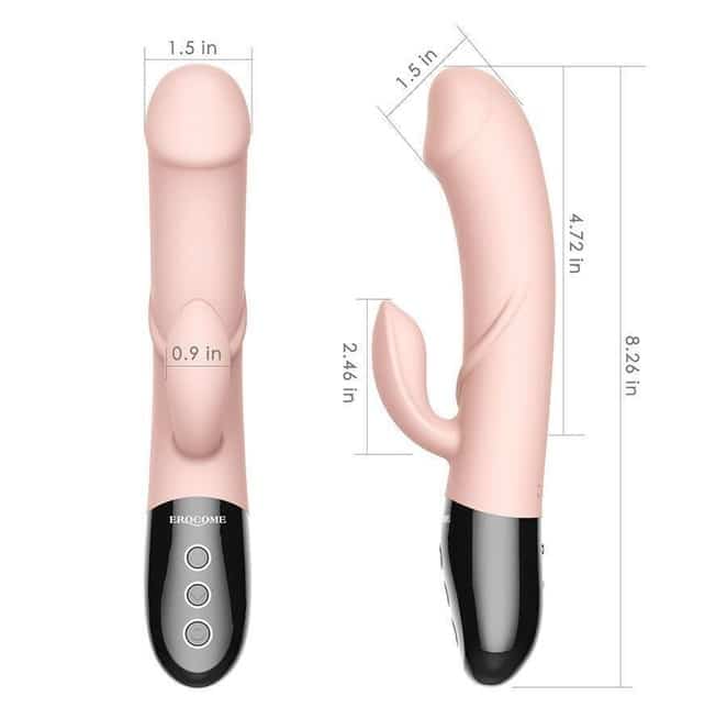 Erocome Crater Plus Thỏ Rung Vagina 20cm Nóng Bỏng