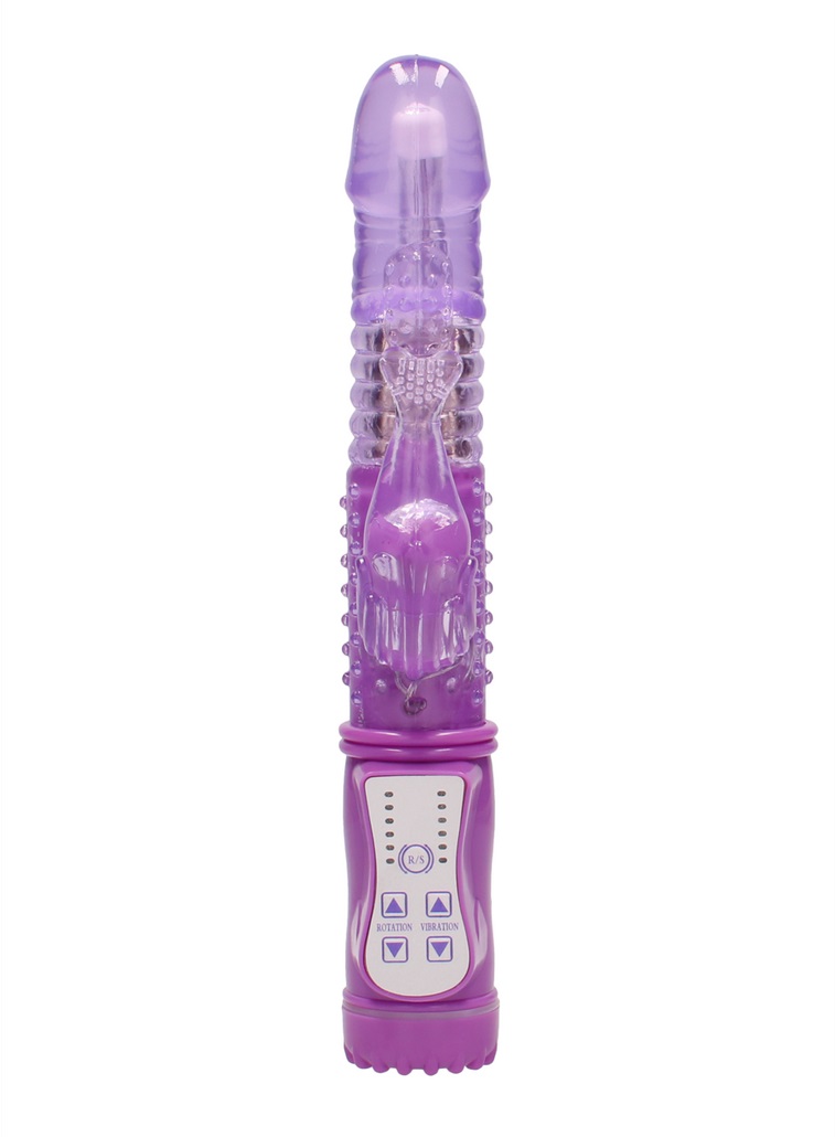 GC Dolphin Tím Xoay Rung Massage Êm Ái