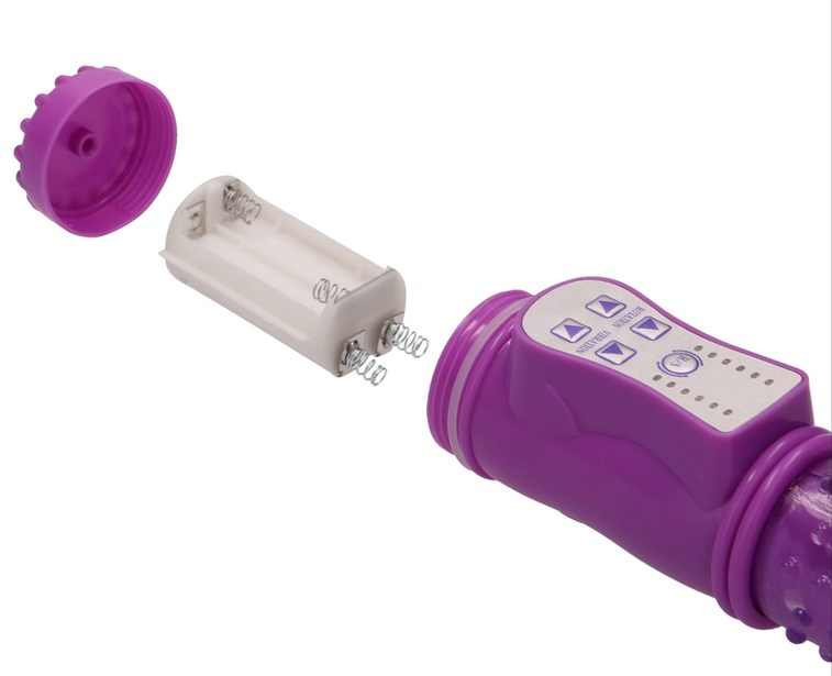 GC Dolphin Tím Xoay Rung Massage Êm Ái