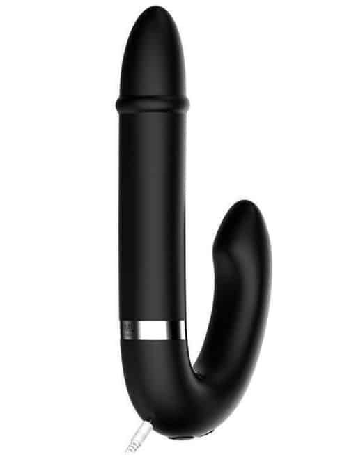 Viibrator Đôi ML Creation Đen Mềm Rung Đa Tốc Nhân Đôi