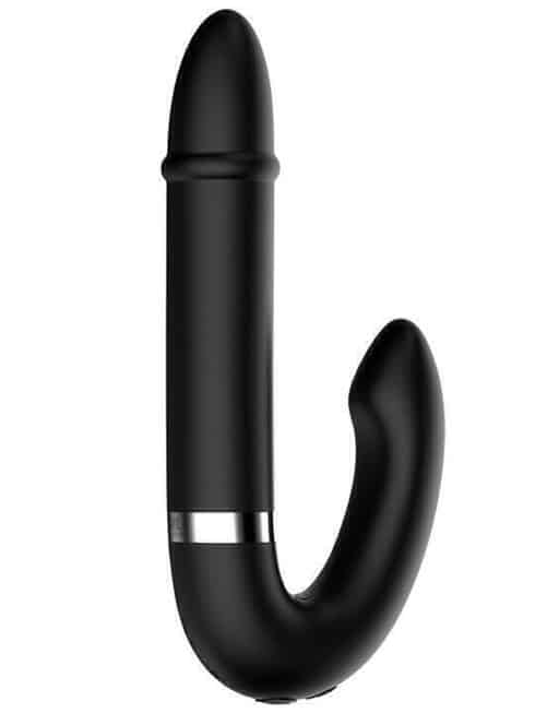 Viibrator Đôi ML Creation Đen Mềm Rung Đa Tốc Nhân Đôi