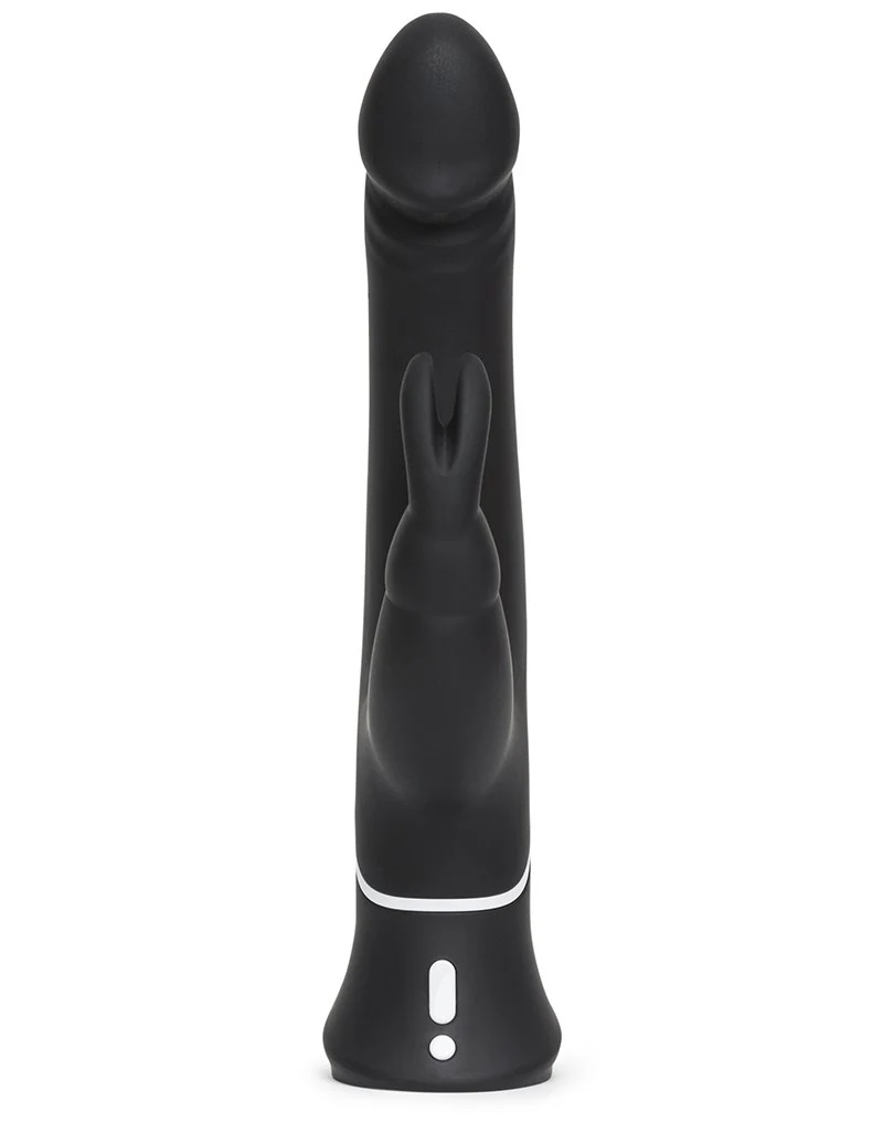 Happy Rabbit G-Spot Rung Đen 25cm Rabbit Siêu Mạnh