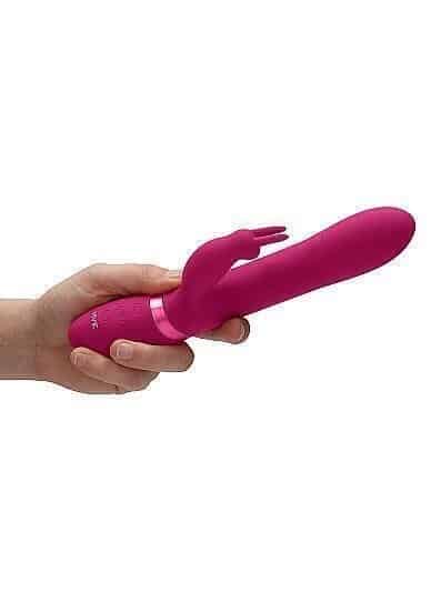 Shots Amoris Rabbit Rung Hồng 23cm Đa Năng Sang Trọng