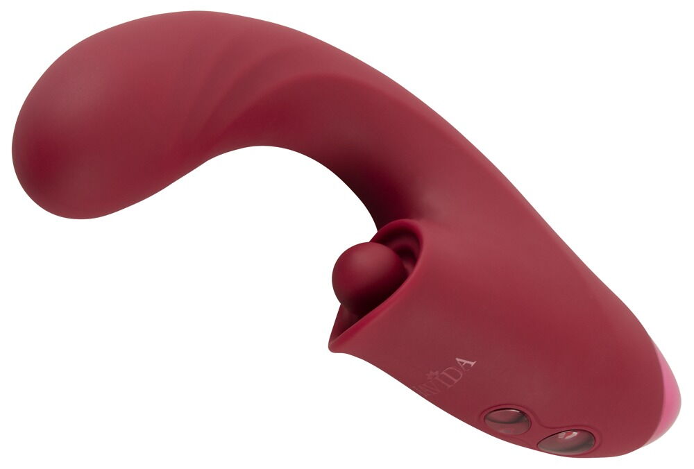 Javida Đầu Đôi Rung Đâm Tím 17cm Đa Năng Orgasm Không Ngừng