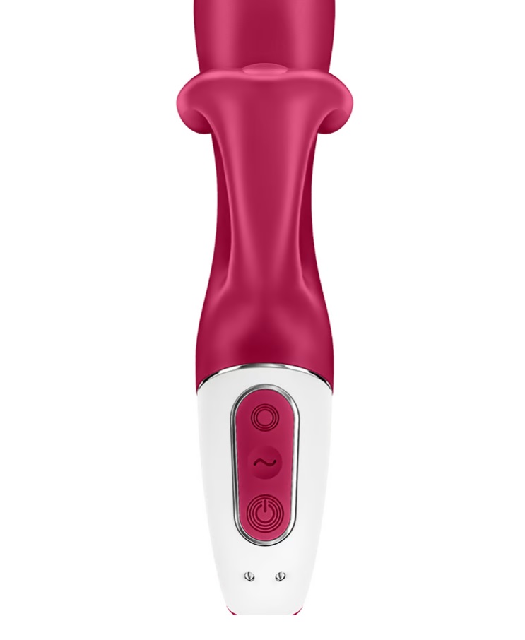 Satisfyer Embrace Rabbit Rung Đỏ 21cm Đức