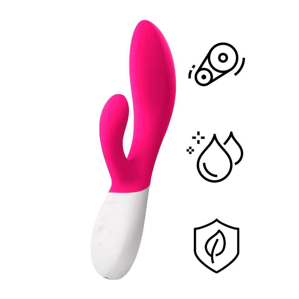 Lelo Ina Wave 2 G-spot clit hồng 20cm