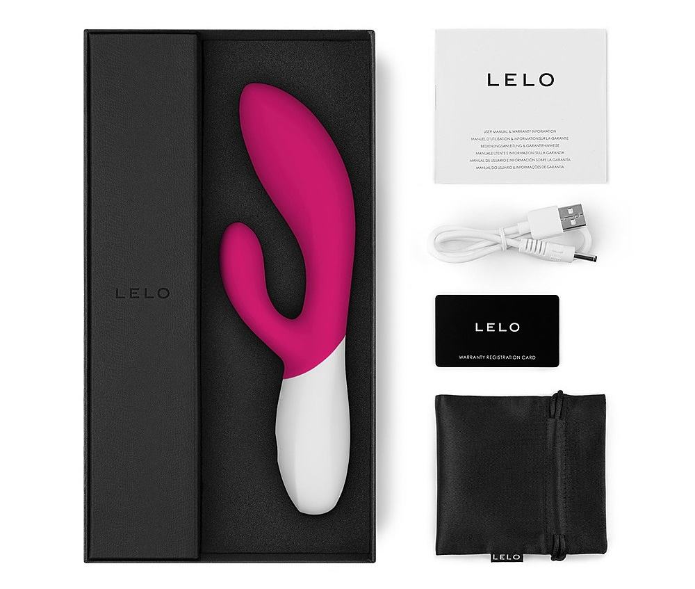 Lelo Ina Wave 2 G-spot clit hồng 20cm