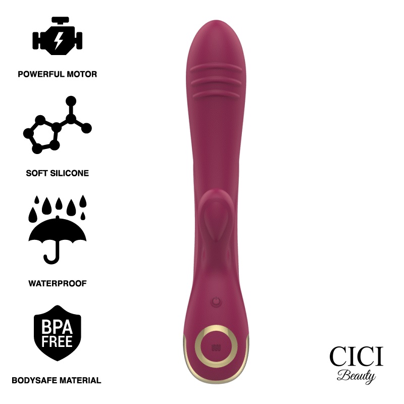 Cici Beauty Rabbit Vibe 25cm Silicone Tây Ban Nha Cao Cấp