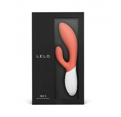 Lelo Ina 3 Rung Rabbit San Hô G Siêu Mạnh