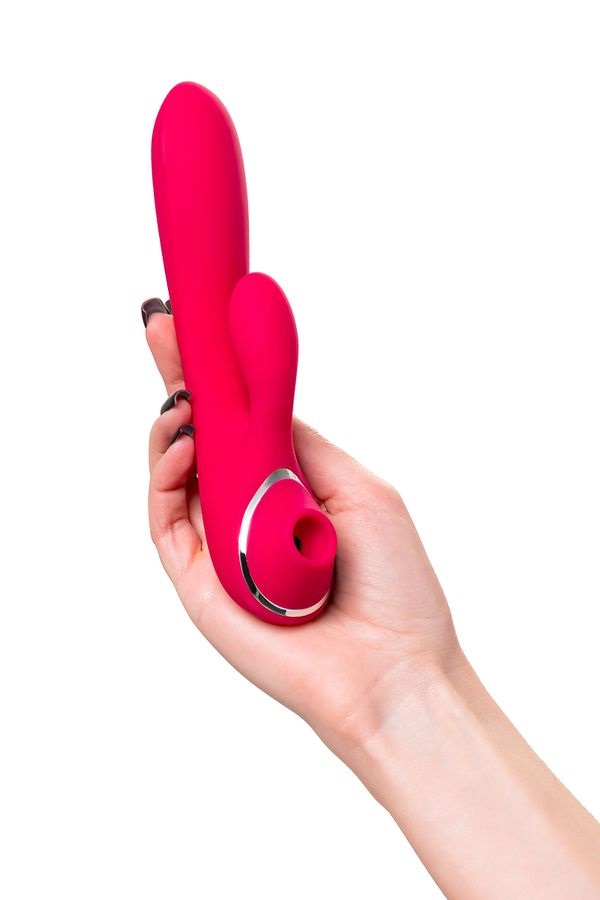 JOS Doobl Clit G-Spot Rung Hút Hồng Đa Năng Thủy Phân
