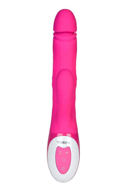 Nalone Wave Rabbit Hồng 26cm Sóng Khoái Lạc Dâng Trào