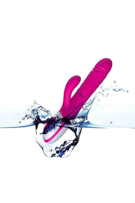 Nalone Wave Rabbit Rung Hồng 26cm 3.7cm Sóng Khoái Lạc