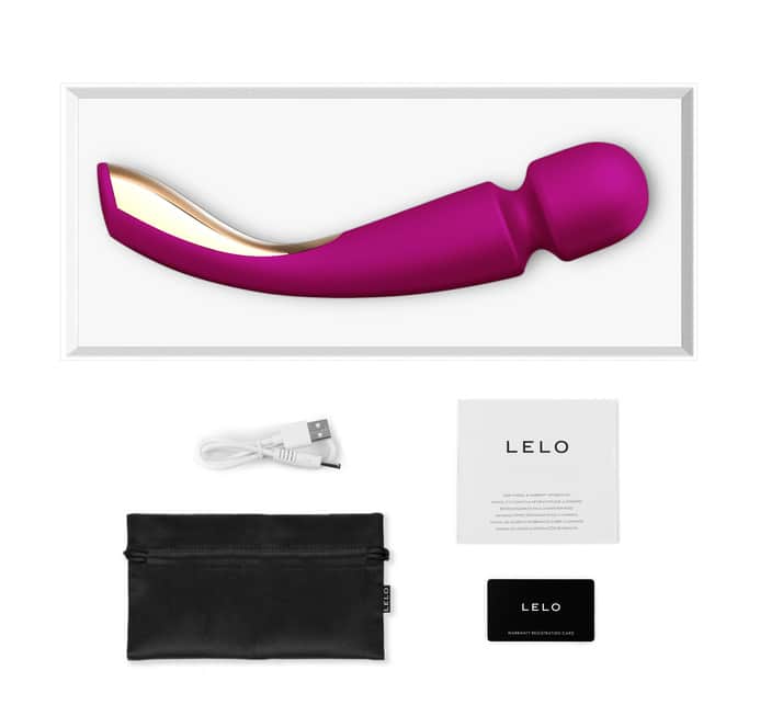 Lelo Smart Wand 2 Large Massage Tím Mạnh 30.4cm