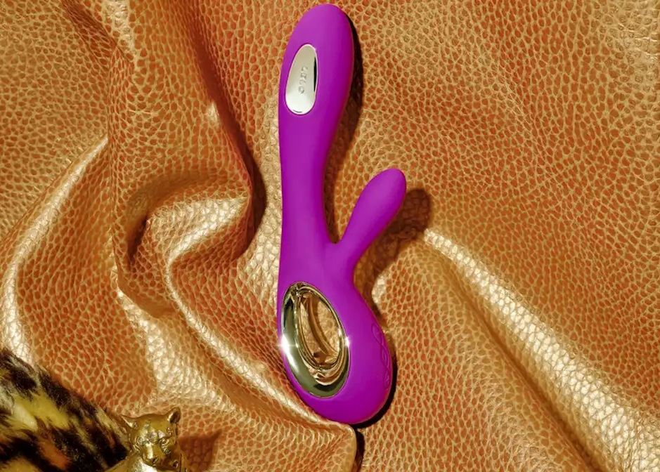 Lelo Soraya Wave Rabbit Gầy Hồng 11cm