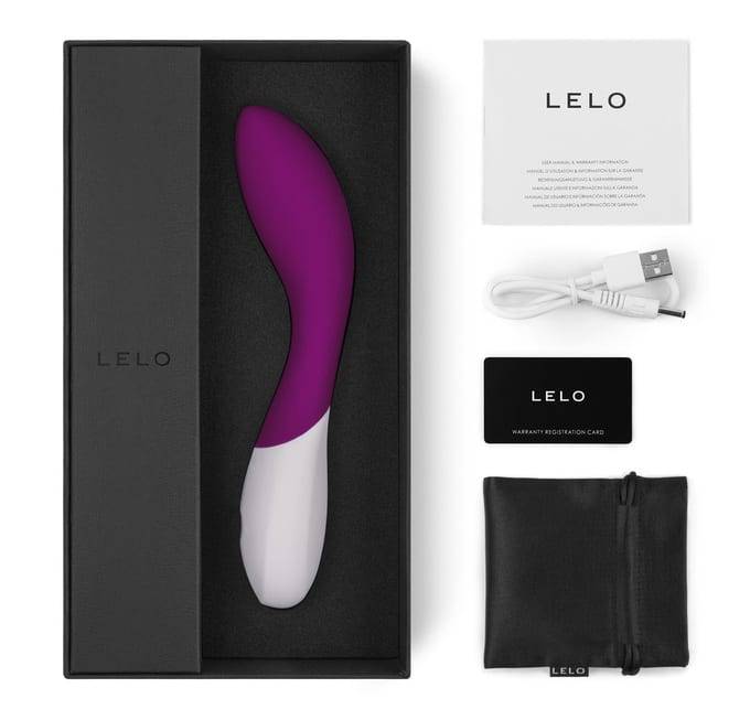 Lelo Mona Wave G Vẫy Tím 19.6cm FIngertip Siêu Thật