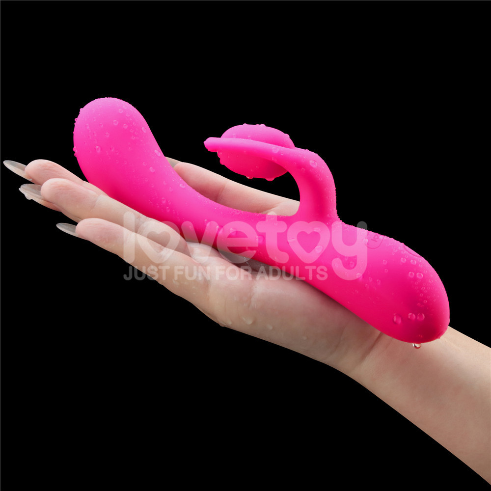 Lovetoy Orbit Rabbit Hồng Siêu Mềm 19.5cm Thỏa Mãn
