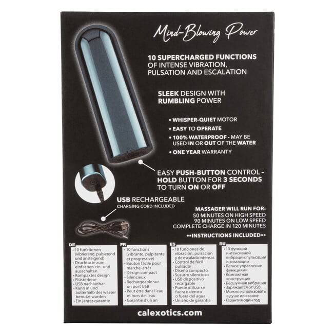 CalExotics Glam Vибропуля Băng Nha Đục Mạnh Quyến Rũ