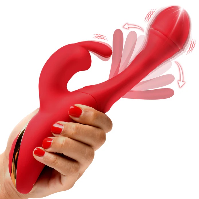 Inmi thỏ rung G-point clitoris đỏ dài 24cm